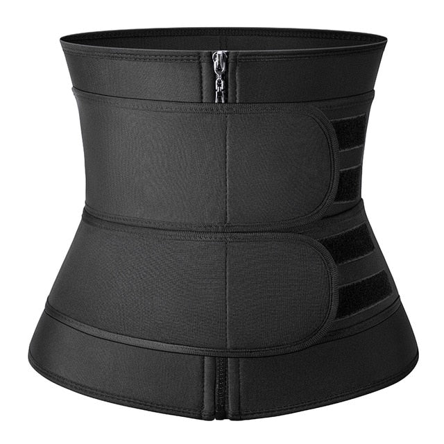 13 Steel Boned Waist Trainer Corset Cincher Sauna Sweat Faja Sport Girdle Slimming Shaper Abdominal Trimmer Belt Straps Modeling-3
