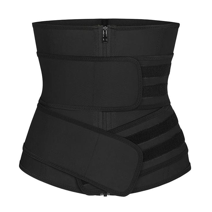 Boned Latex Waist Trainer Corsets Body Trimmer Belt