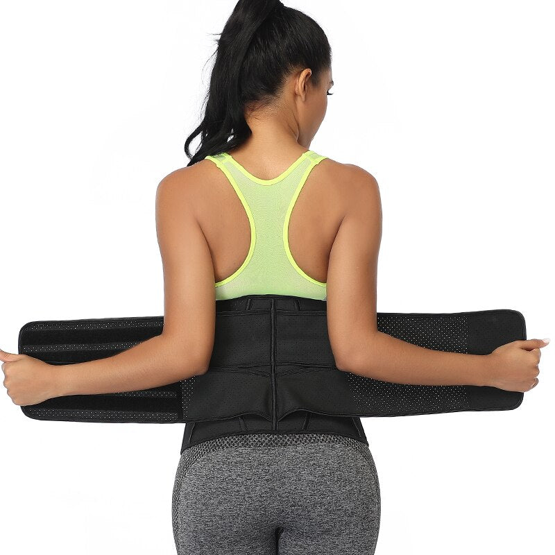 Boned Latex Waist Trainer Corsets for Women Weight Loss Body Trimmer Belt Slimming Shaper Workout Faja Compression Sweat Girdles-2