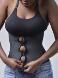 Corset Body Shaper Latex Waist Trainer Zipper Underbust