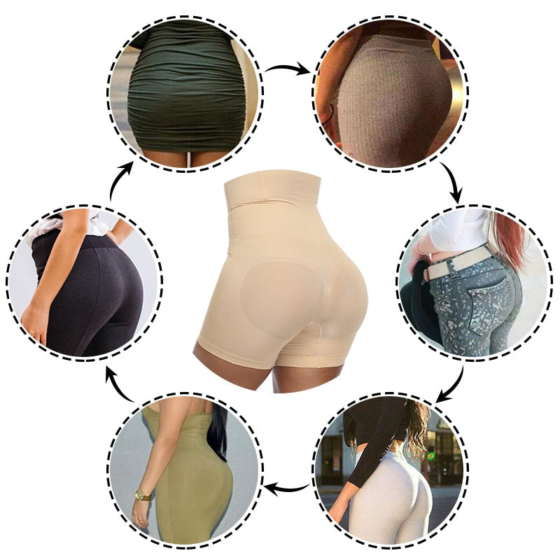 Waist Trainer Tummy Control Shorts Shaper Butt Lifter Safety Short Pants Under Skirts High Waist Boyshort Slimming Underwear