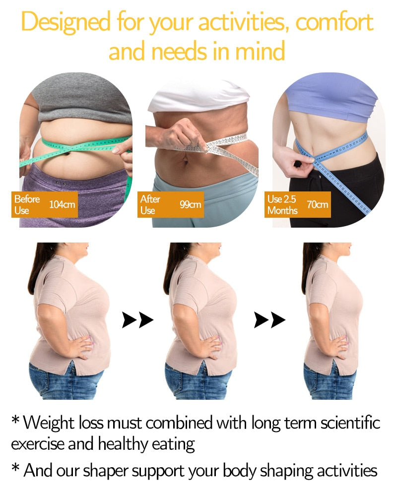 Women Waist Trainer Neoprene Body Shaper Belt